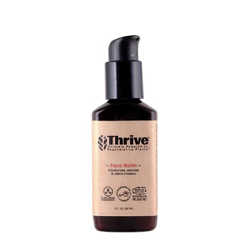 Thrive Natural Face Moisturizer – Non-Greasy Soothing Facial Moisturizer Lotion For Men & Women Made In Usa With Natural & Organic Ingredients Keep Skin Hydrated & Help Irritation As After Shave, 2 Oz #TOP9