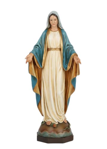 Bc Buildclassic Our Lady Of Grace Statue, Catholic Gift, 13.5 Inch H, Hand Painted (Elegant) #TOP5