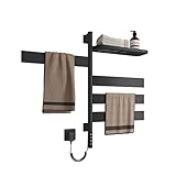 EMKE Toallero Electrico Baño 180°,Calienta Toallas Baño Electrico