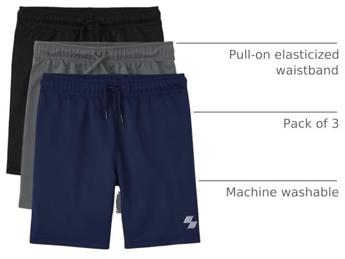 Image of The Children's Place Boys' Performance Basketball Shorts 2 Pack
