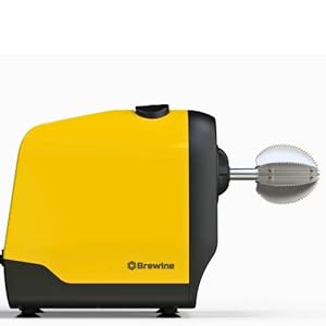 Brewine Coconut Scraper With Citrus Juice Press, 200 Watts… (Yellow)