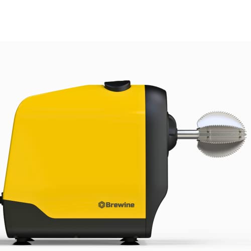 Brewine Coconut Scraper With Citrus Juice Press, 200 Watts… (Yellow)