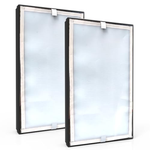 EzLfGre Filtro de repuesto P300 / C380 para purificador de aire Elechomes P300 y Storebary C380, 4 en 1 H13 True HEPA, paquete de 2