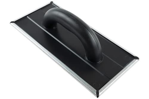 Toolty Metal Render Float 270mm, Plastic Handle, DIY, Scraper, Grater for Stripping Styrofoam, Plaster, Sanding, Tools