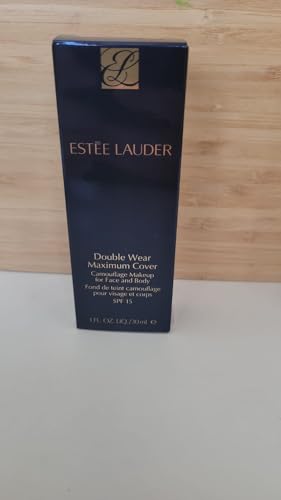 Estée Lauder Double Wear Maximum Cover Camouflage Foundation, 4W1 Honey Bronze, 30 ml