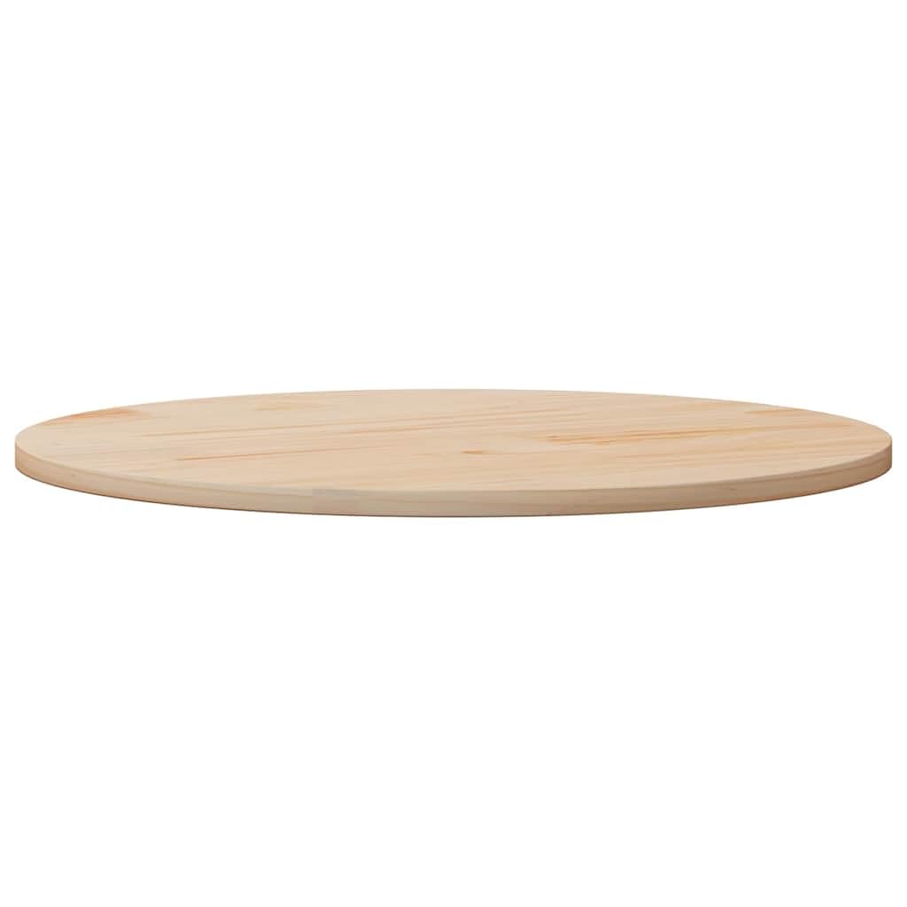Muebles, tablero de mesa de madera maciza de pino de 80 x 2,5 cm