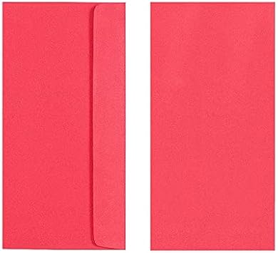 Quill DL 80gsm Envelopes - Red Pack of 25