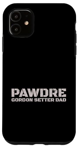 PAWDRE Gordon Setter Dad Dog Owner Apparel �X�}�z�P�[�X iPhone 11 �p