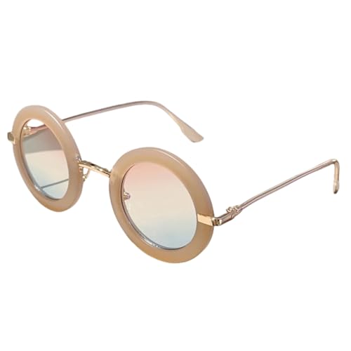 Lunettes de soleil rondes punk : protégez vos yeux avec un style vintage unique
