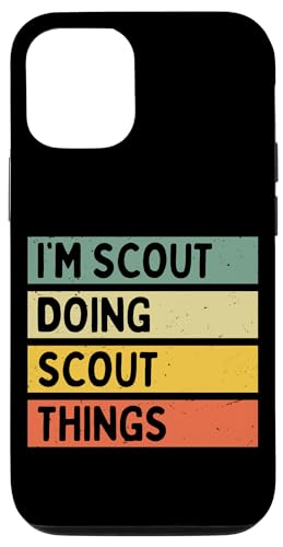 I'm Scout Doing Scout Things �ʔ������� �X�}�z�P�[�X iPhone 12/12 Pro �p