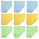 【Microfibre Haute Qualité Sans Rayure】Fabriqué en microfibre dense, ce chiffon nettoyant est doux et non abrasif, protégeant efficacement les surfaces délicates comme les lunettes, les écrans et les alliages de montres contre les rayures.