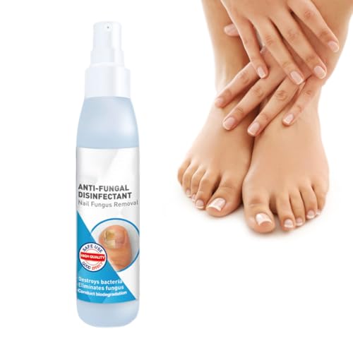 Teegxddy Spray para el Cuidado de los pies,Antimicótico para las uñas, Nutre la piel, Adecuado para uñas Engrosadas y Descoloridas, 100 g