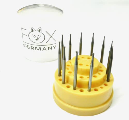 Wheel Burs Fox Jewelers Bur Set Fig 2 Fox Jewelry Burs Rotary Tool Bits 006-023