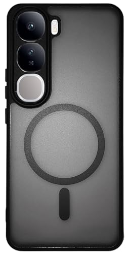 Image of Case for Vivo Y300 5G / V40 Lite, Matte PC Back + TPU Bumper Shockproof Phone Cover (Vivo Y300 5g)