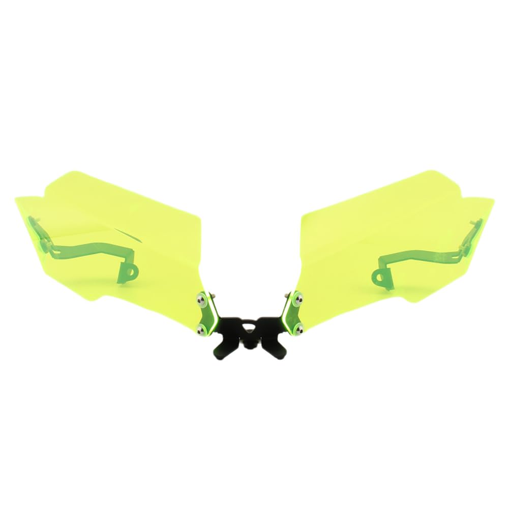 Cnfang4 Guard Protector Front Headlight Grille 1 Pc for Ducati Multistrada 1200 Enduro 2016-2018 Acrylic and stainless steel bracket Green