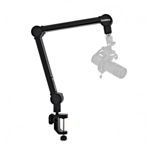 SubZero Compact Microphone Stand Arm With Multi-Position Clamp
