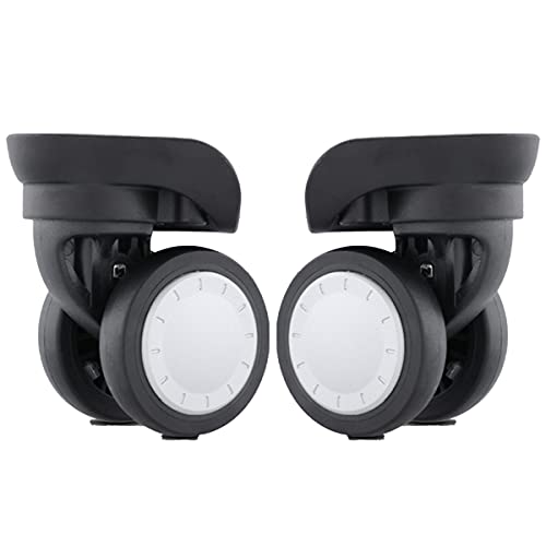 luggage wheels replacement, 360 Swivel Plastic Wheel Replacement Luggage Travel Suitcase Wheels Suitcase Wheel Repair Replace Luggage Wheels (2)(Size:2)