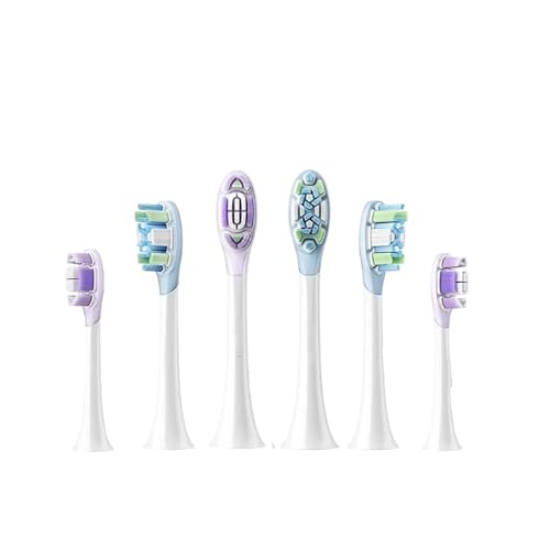 3/6PCS Electric Toothbrush Brush Head �CCompatible For Xiaomi Mijia Oscillation Heads Sonic Vibration Accessories Set(Combo Set)