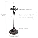 Errzom Tiffany Table Lamp Base Replacement, Vintage 3-Light Cast Iron Desk Light Base Only, Suitable for 20-24 Inch Tiffany Style Stained Glass Lampshades