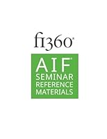 AIF Seminar Reference Materials 1500108286 Book Cover