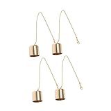 Matériau en laiton robuste : fabriqué en laiton, cet éteignoir est résistant à la flexion ou à la rupture, garantissant une utilisation à long terme, éteignoir de flamme de bougie, bouchon de bougie en métal