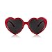 FEISEDY Heart Shaped Polarized Sunglasses Kids for Toddler Girls Age 3-10 Shaped Cute Fashion Sunnies B0077