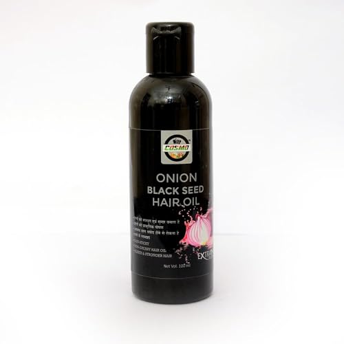 MILKYWAY: Black Seed Onion Hair Oil| Onion & Collagen Anti-Hairfall Hair Oil | Nourishes Scalp & Stimulates Roots | Reduces Hairfall & Breakage | Repairs Damaged Hair | Boosts Hair Thickness (200ml)