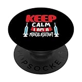 Photo Gallery mantieni la calma, sono un assistente medico popsockets popgrip intercambiabile Photo Gallery mantieni la calma, sono un assistente medico popsockets popgrip intercambiabile