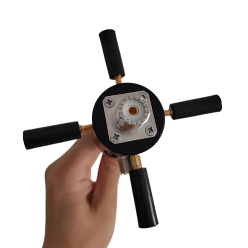 Base de antena de aluminio portátil para coche con conector M-Hembra de alta estabilidad 5