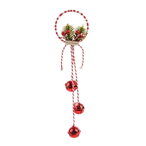 HUANGANG Sturdy Christmas Bells Ornament Stylish Christmas Bells Hanging Decoration For Tree And Door During Holidays