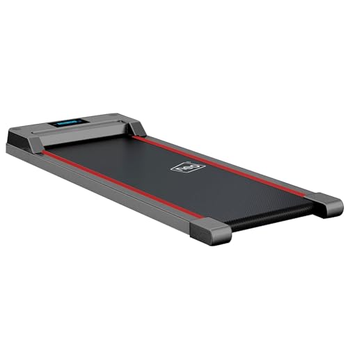 Neo Black Under Desk Portable Walking Pad Treadmill Adjustable Speed Remote LED Display for Home Office Fitness Exercise Installation-Free - Image 8