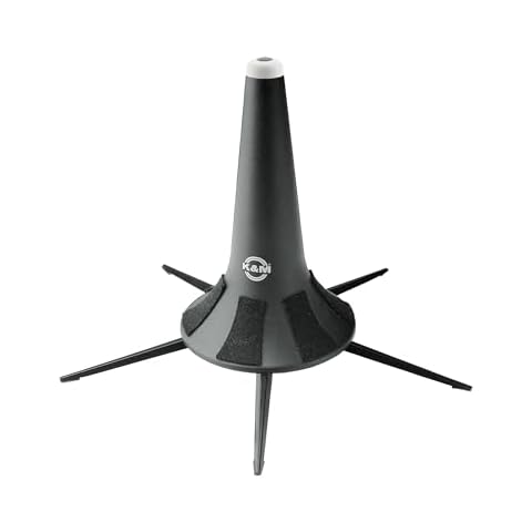 K&M Flugelhorn Stand - Lightweight & Compact Cover