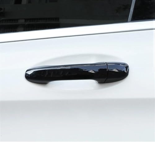 Cubierta de manija de puerta para Benz W177 y W205, embellecedor protector en acabado Silver B 2