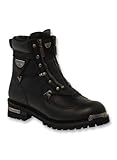 Milwaukee Motorcycle Clothing Company MB44020 Men's Throttle Motorcycle Boots (Size 10),Black
