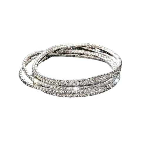 DATOA Rhinestone Stretch Bracelets Set Cover