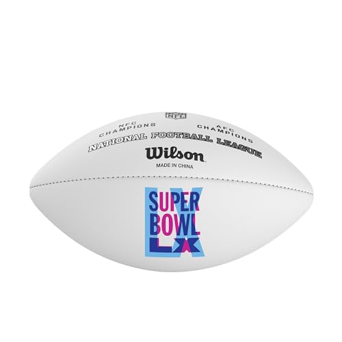 WILSON Super Bowl LX Autograph Football - Official Size - Image 5