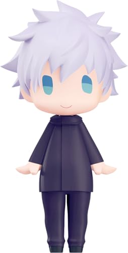 Jujutsu Kaisen Hello! Good Smile Satoru Gojo - Figura de acción (10 cm), Color Negro