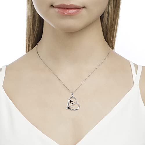 925 Sterling Silver Cow Necklace Pendant - Cow Print Jewelry for Women's Birthday Gifts4