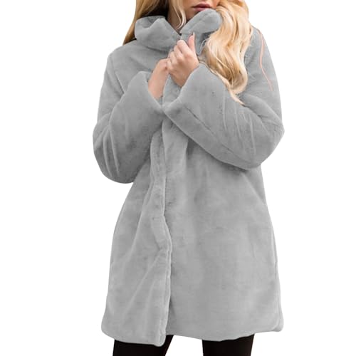 Manteau couleur unie polaire idéal pour les promenades d'hiver