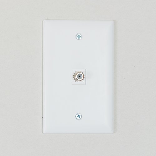 Conector Keystone F-81 OnQ Legrand 1GHz, Blanco x10 miniatura 5