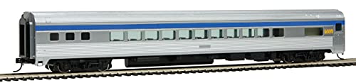 Walthers 30205 85' Budd Small-Window Coach - Ready to Run - Via Rail Canada (Silver, Blue, Yellow)