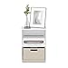 Furinno Luder Bookcase / Book / Storage, 2-Tier, White