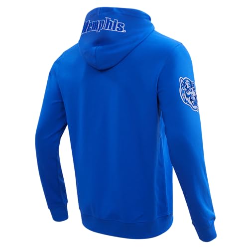 Image of Pro Standard Mens College Classic Chenille Cotton Double Knit Full Zip Hoodie