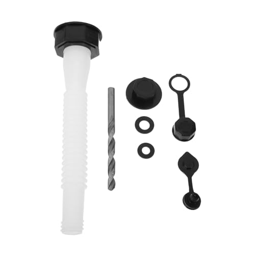 Accessoires pour bidon de carburant et jerrican : lot de 5 tuyaux de remplissage pour tondeuse