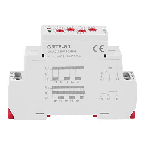 Relais de minuterie de cycle électronique à double temporisation interne - 4