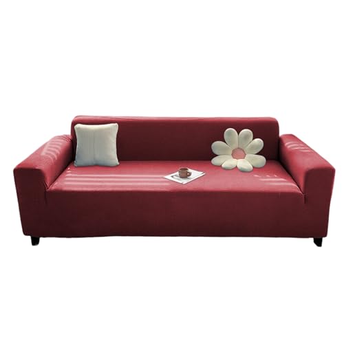 Housse de canapé extensible 3 places résistante pour salon - 2