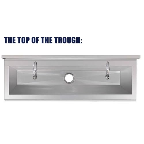 Fregadero de utilidad para restaurante cocina y baño público con grifos 8