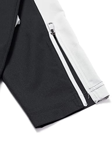 Under Armour Boys' Sportstyle Woven Pants, (002) Black/White/White, Youth Large #TOP2