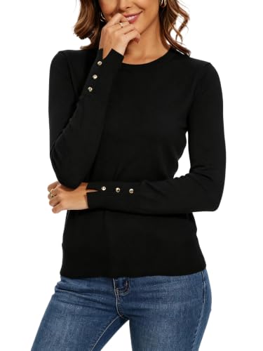 Image of Spicy Sandia Women's Long Sleeve Crewneck Sweaters Dressy Casual