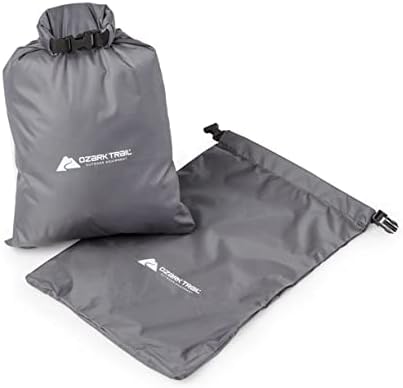 Two Gray Dry Bags